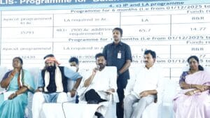 దేవాదుల పంప్ హౌస్‌ను పరిశీలిస్తున్న సీఎం రేవంత్ రెడ్డి మరియు మంత్రులు