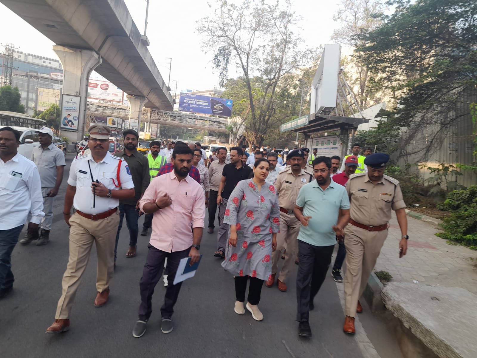 సైబరాబాద్ మున్సిపల్ కమీషనర్ సృజన యాక్షన్ ప్లాన్