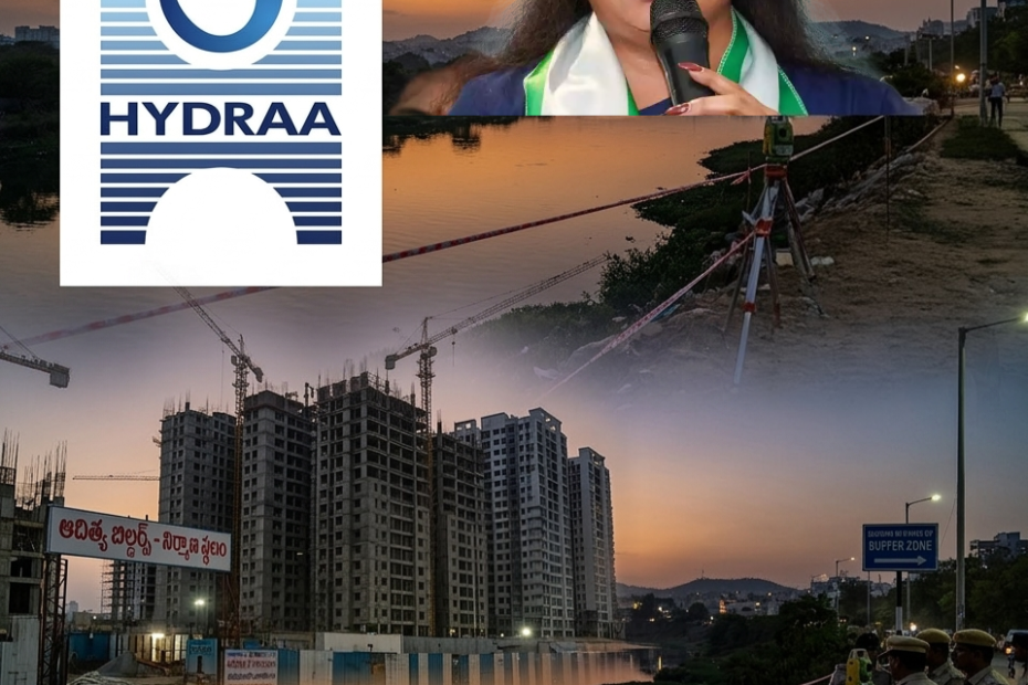 కవిత విమర్శలు మరియు హైడ్రా స్పందన - ఆదిత్య బిల్డర్స్ వివాదం