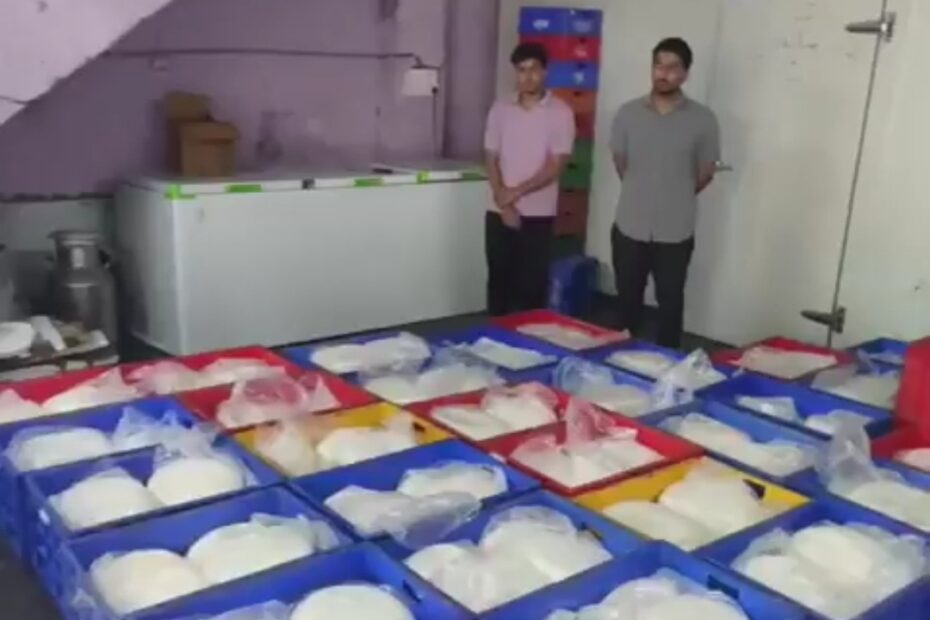 హైదరాబాద్‌లో పోలీసులు పట్టుకున్న కల్తీ పనీర్ నిల్వలు - సూర్య న్యూస్