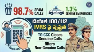 Telangana Police : డయల్ 100/112 ఐవీఆర్ఎస్ విధానంపై స్పష్టతనిచ్చిన టీజీఐసీసీసీ TGiCCC Director clarification on Dial 100 IVRS system.