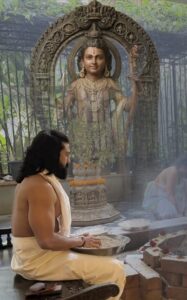 రామ్ చరణ్ (Ram Charan) అయ్యప్ప దీక్ష విరమణ హోమం చేస్తుండగా వెనుక నిలబడి చూస్తున్న చిరంజీవి (Chiranjeevi), సురేఖ