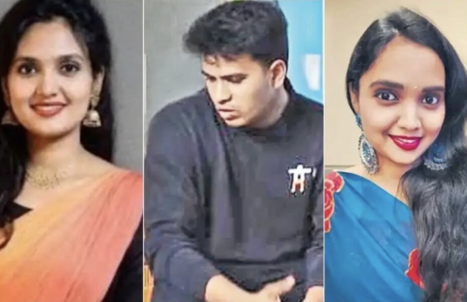 Conceptual image of a shocking crime scene