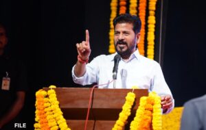CM Revanth Reddy conceptual image targeting mafia