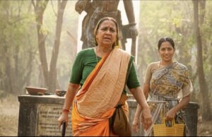 Actress Radhika Sarathkumar in Thai Kizhavi Movie