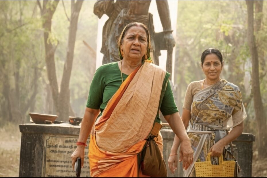 Actress Radhika Sarathkumar in Thai Kizhavi Movie