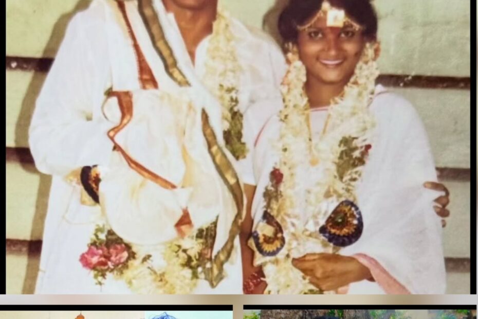 Actor Uttej with his late wife Padmavathi vintage and family photos