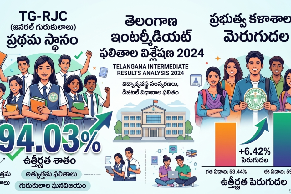 TG-RJC Students Celebrate Top Inter Results, Govt Colleges Show Improvement