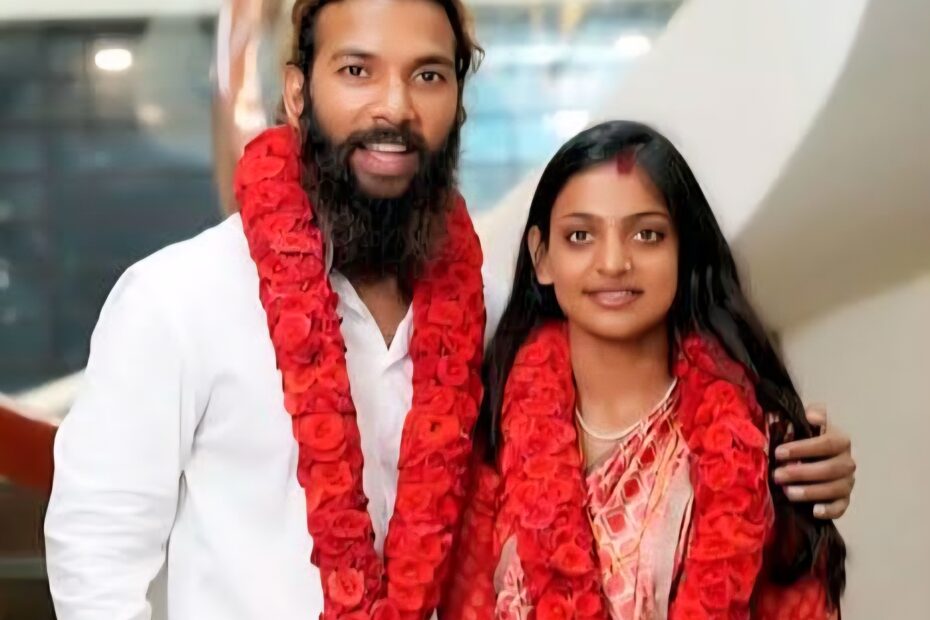 Monalisa and Farman Khan wedding photo