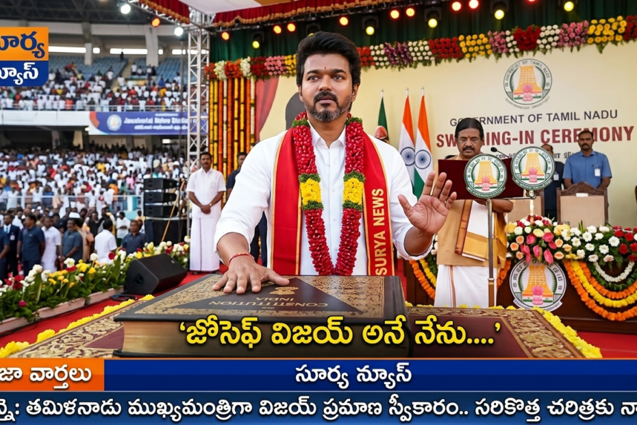 Thalapathy Vijay Tamil Nadu CM Swearing in Ceremony