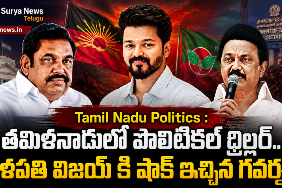 Thalapathy Vijay and AIADMK leaders in Tamil Nadu Politics