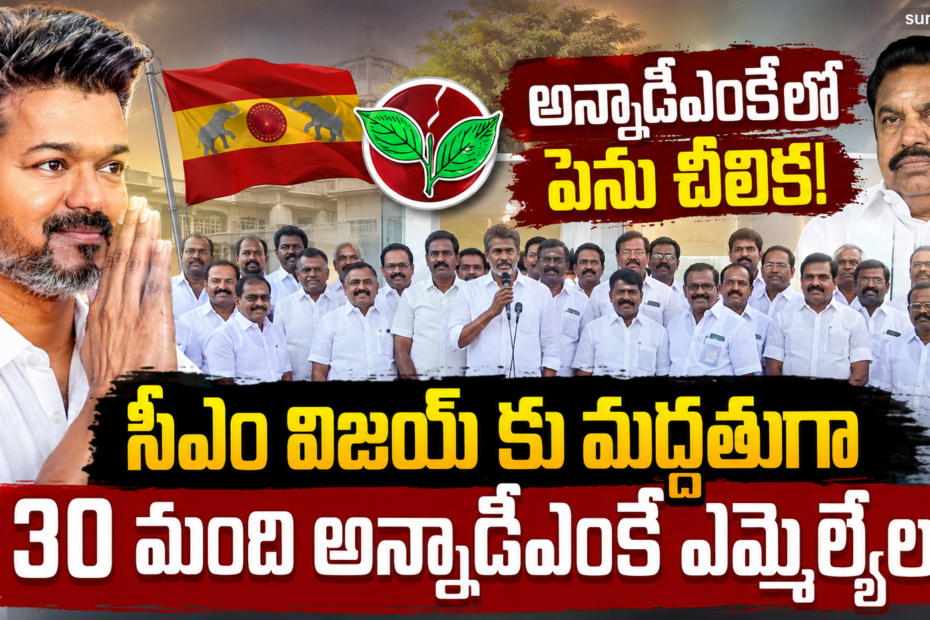 AIADMK MLAs Support Vijay