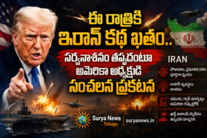 Donald Trump Warning to Iran - అమెరికా అధ్యక్షుడు డొనాల్డ్ ట్రంప్