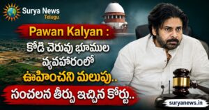 Pawan Kalyan Land Dispute : కోడి చెరువు భూముల వ్యవహారంలో ఊహించని మలుపు.. సంచలన తీర్పు ఇచ్చిన కోర్టు.. Deputy CM Pawan Kalyan reacting to kodi cheruvu land allegations, court order (ఏపీ డిప్యూటీ సీఎం పవన్ కల్యాణ్ భూ ఆక్రమణ ఆరోపణలు).