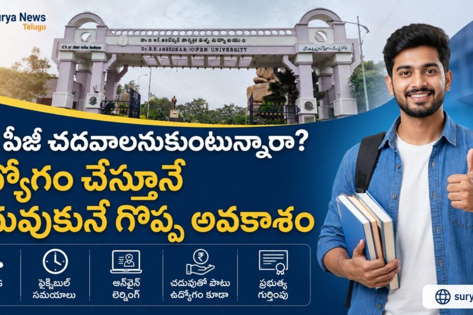 BRAOU Admissions 2026 27 Online Apply Degree PG