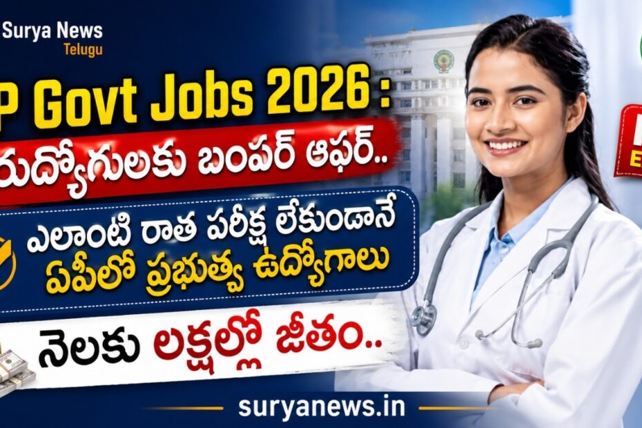 AP Medical Recruitment 2026 Notification Details