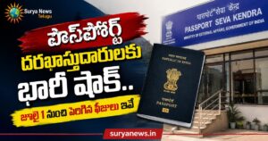 Indian Passport Fee Hike Details 2026 in Telugu
