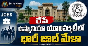 Mega Job Mela at Osmania University Campus