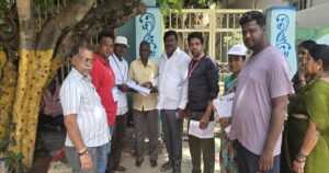 ఓటరు జాబితా సవరణ అవగాహన కార్యక్రమంలో పుప్పాల భాస్కర్ - BRS Suraram Division President Puppala Bhaskar in Voter Id Registration Awareness