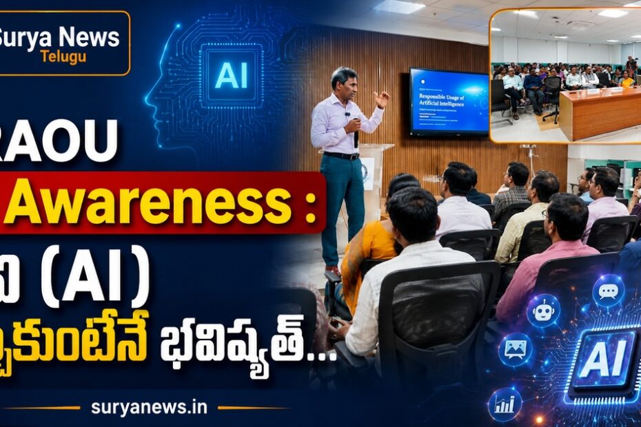 AI awareness program at Dr. B.R. Ambedkar Open University (BRAOU)