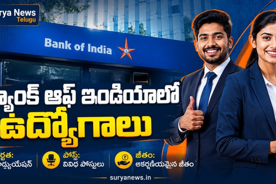 Bank of India Credit Officer Recruitment 2026