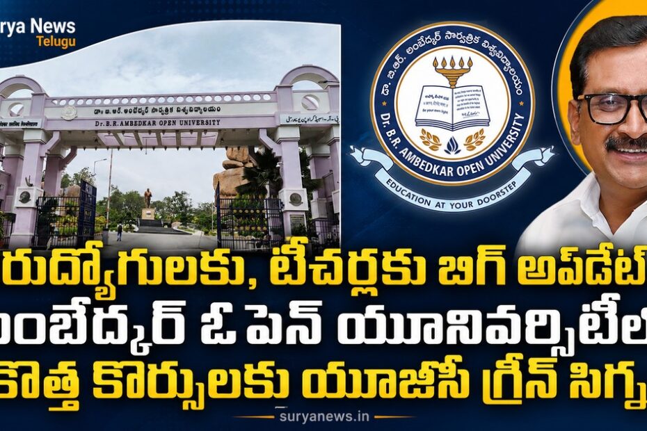 BRAOU New Courses 2026 UGC Approval Notification Details