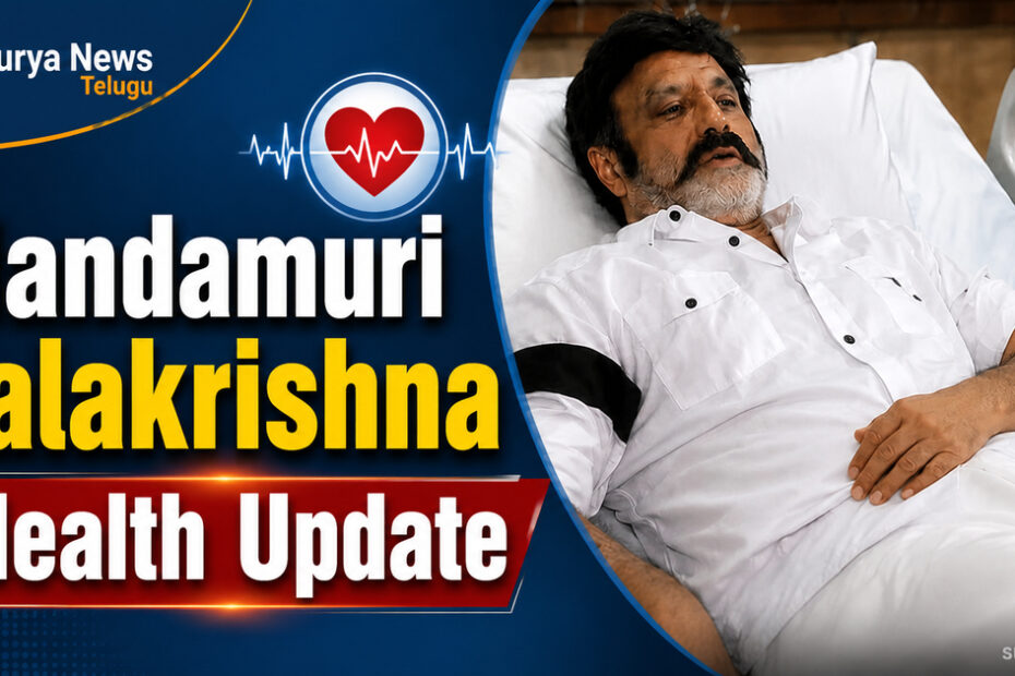 Nandamuri Balakrishna Health Bulletin Released by AIG Hospital