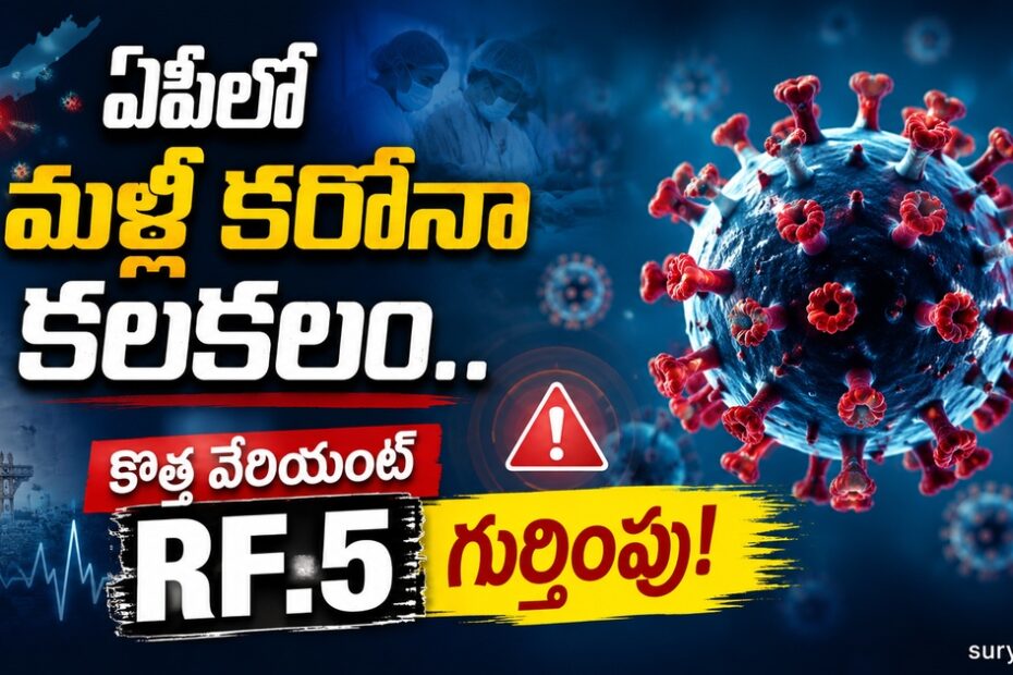 AP Corona Cases Omicron Sub Variant RF5 (ఏపీలో కరోనా కేసులు)