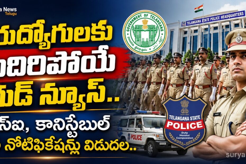 TSLPRB Police Jobs Vacancies List 2026