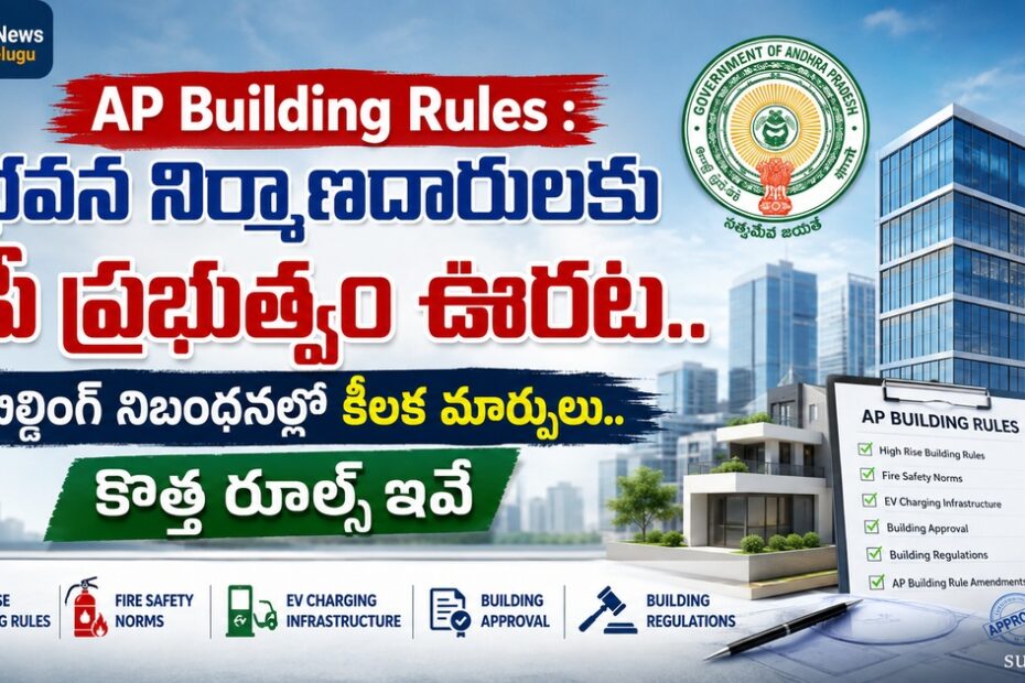 AP Building Rules 2026 Amendments Update (ఏపీ బిల్డింగ్ రూల్స్ సవరణలు)