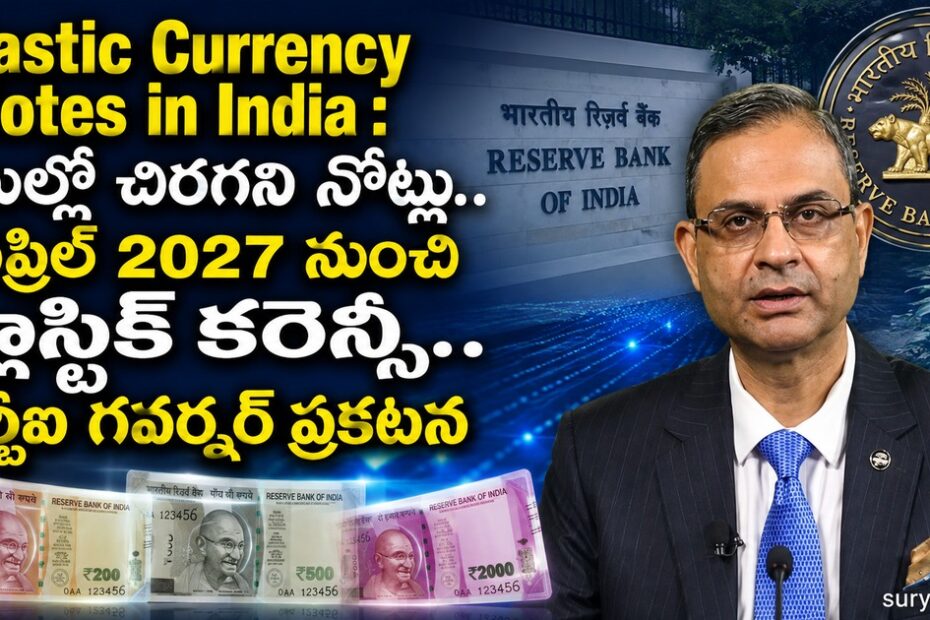 RBI Governor Sanjay Malhotra announcement on Plastic Currency Notes in India