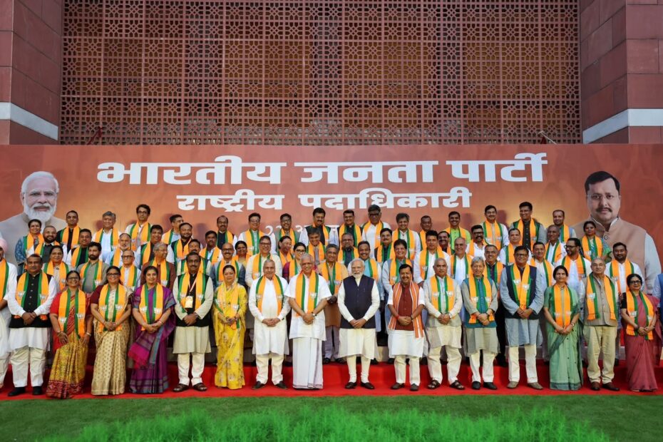 Modi in BJP Seva sankalp program