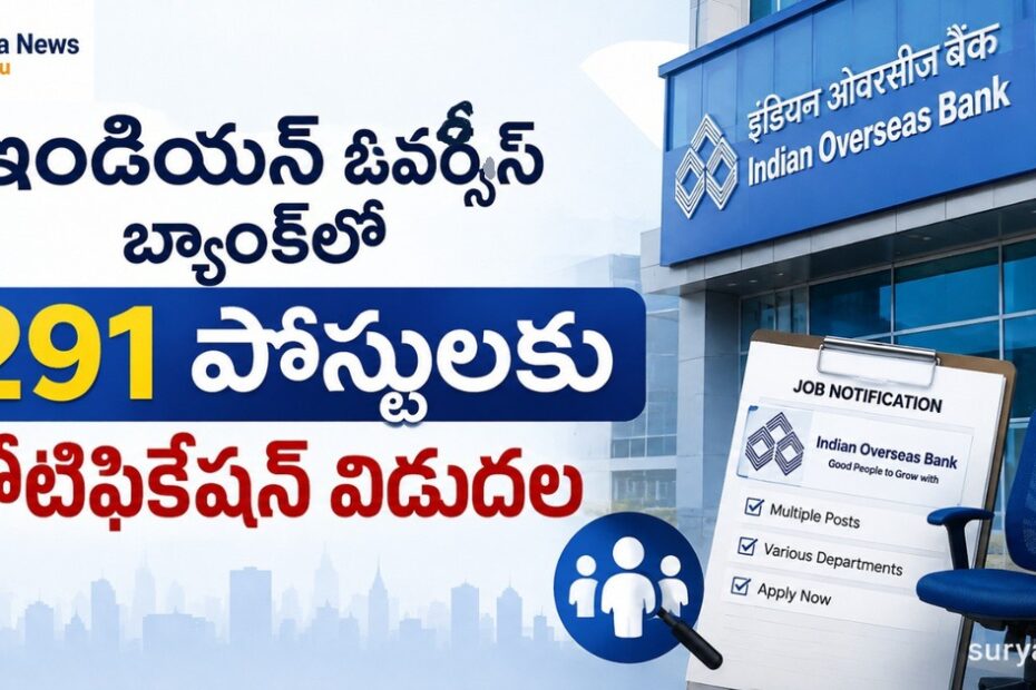 indian overseas bank 291 posts