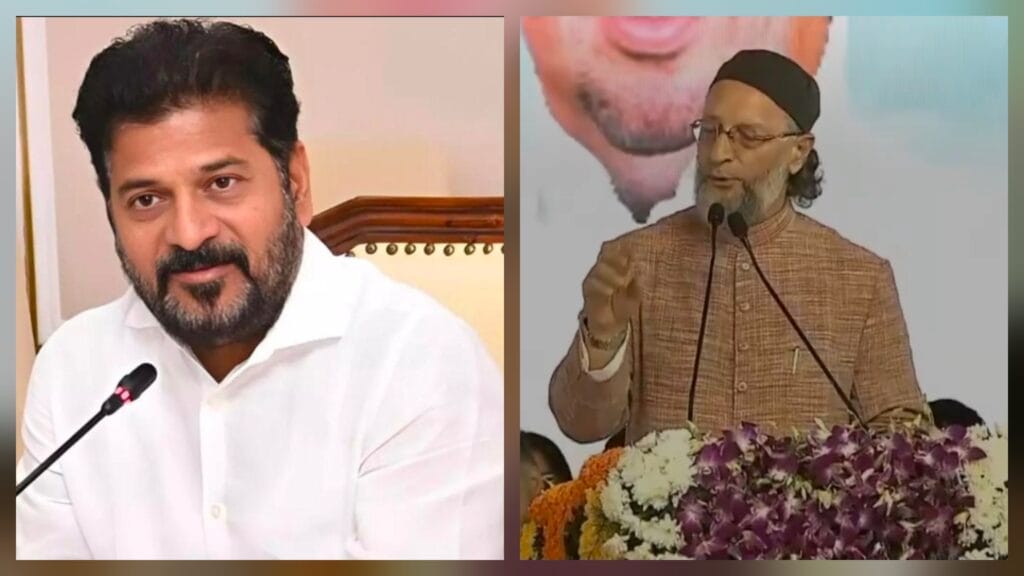 AsaduddinOwaisi about RevanthReddy