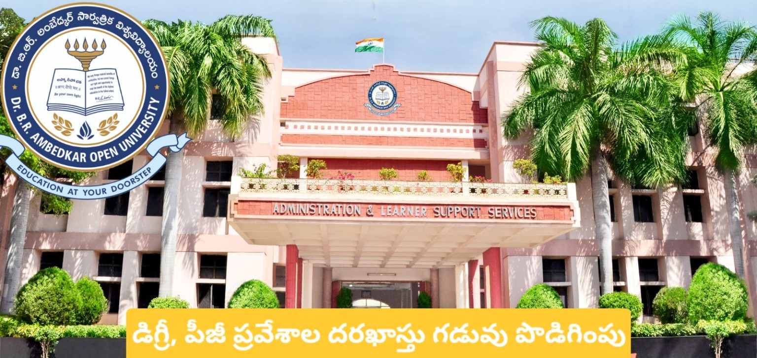 BRAOU Degree PG admissions