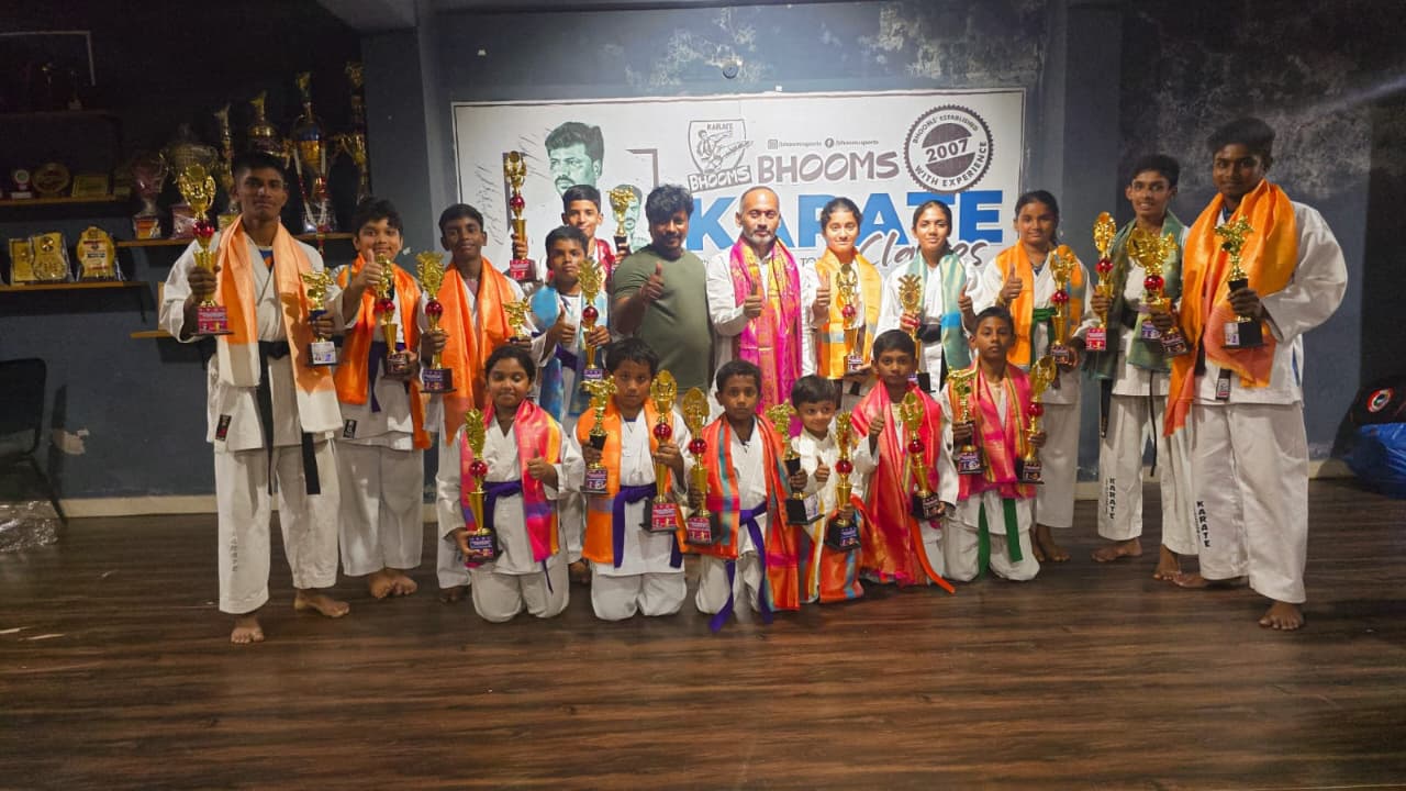 Bhooms Sports Academy Karate Winners