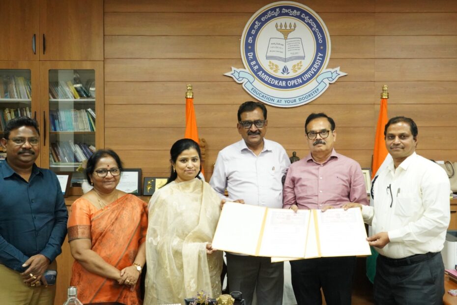 BRAOU MoU with Swami Ramananda Tirtha Institute