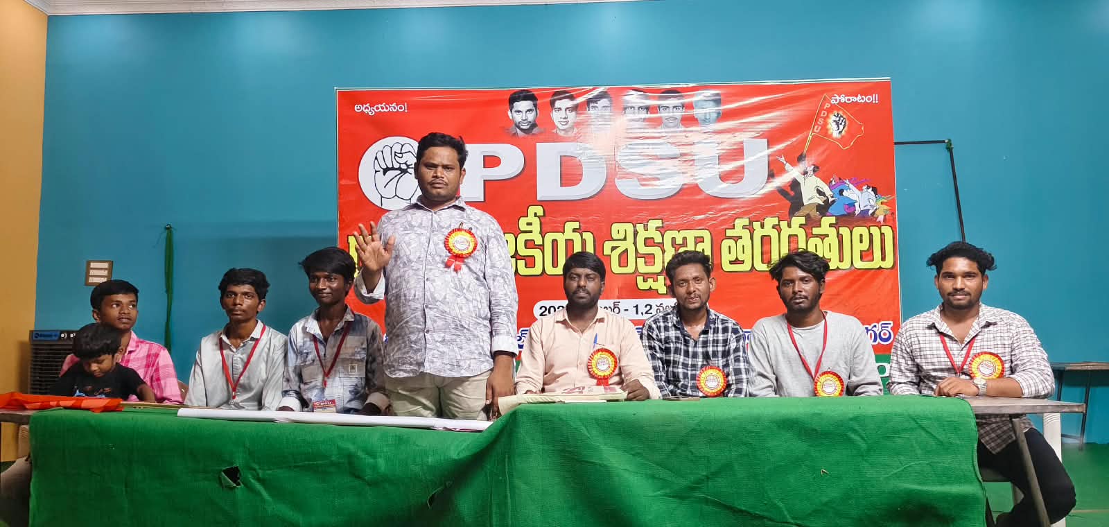 PDSU training meeting