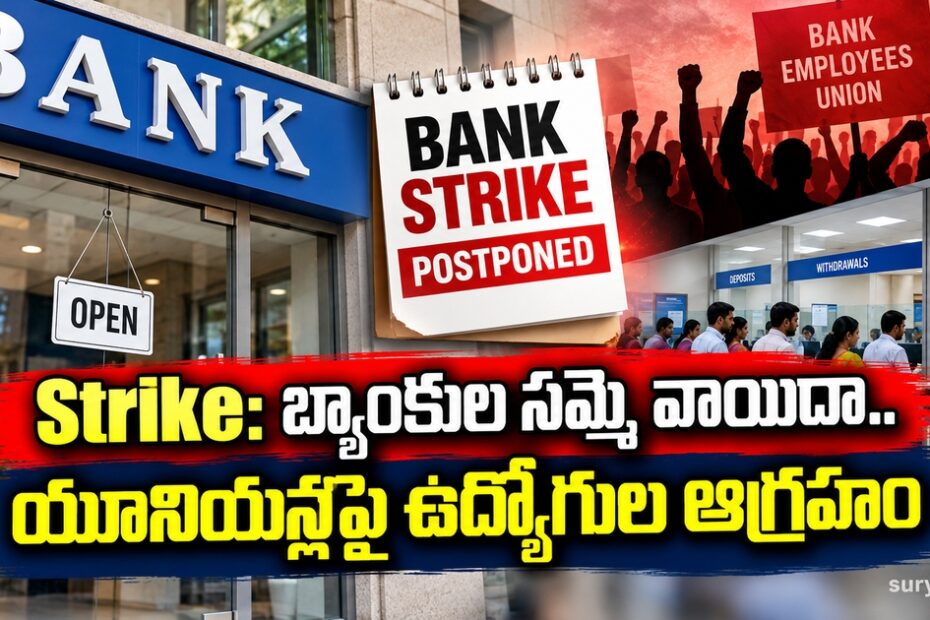 bank strike postponed union anger