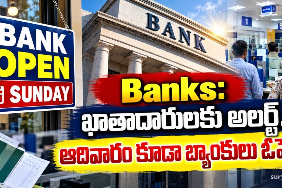 banks sunday open
