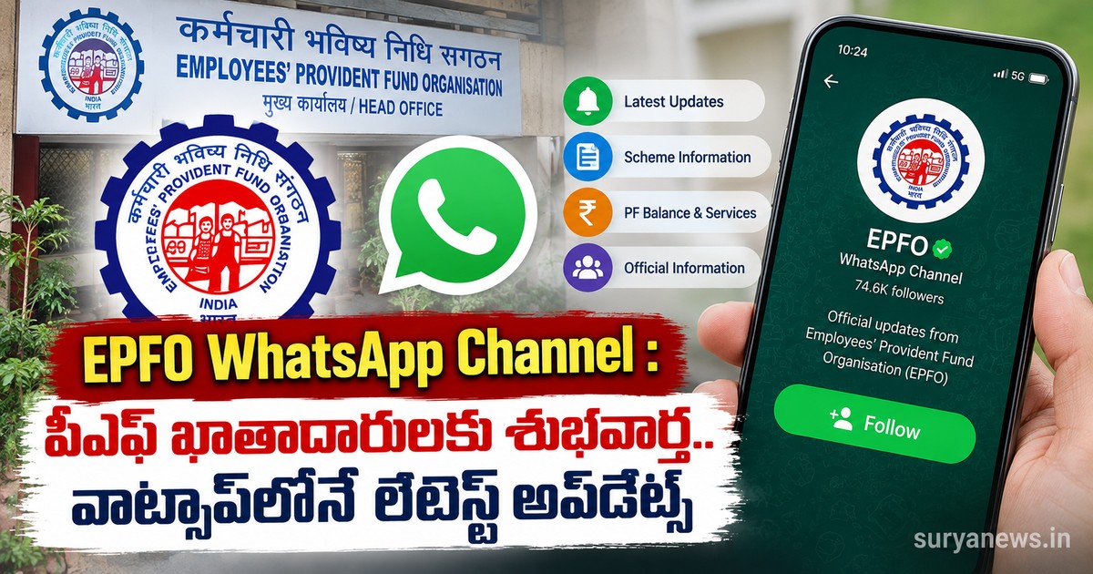 epfo whatsapp channel