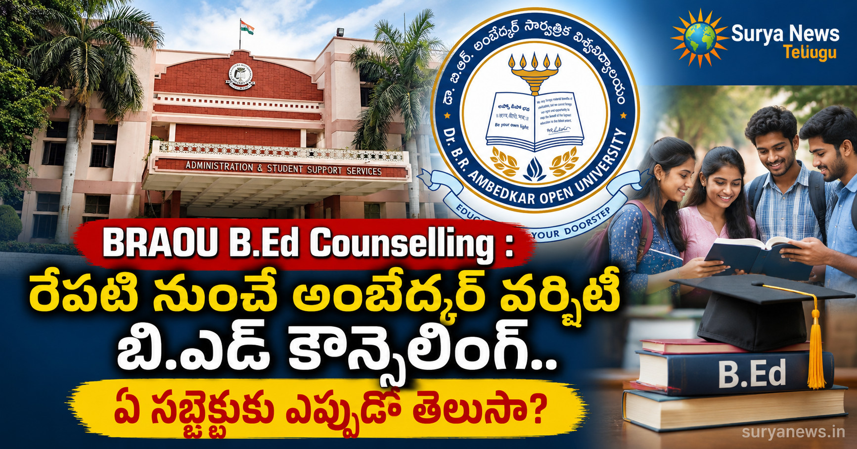 BRAOU BED Counselling