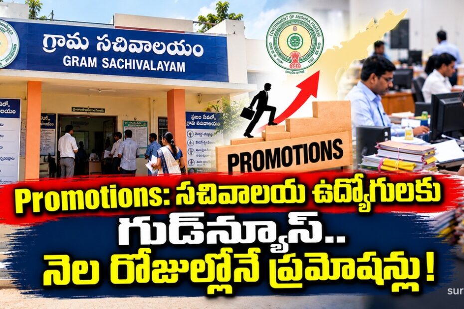 gram sachivalayam promotions