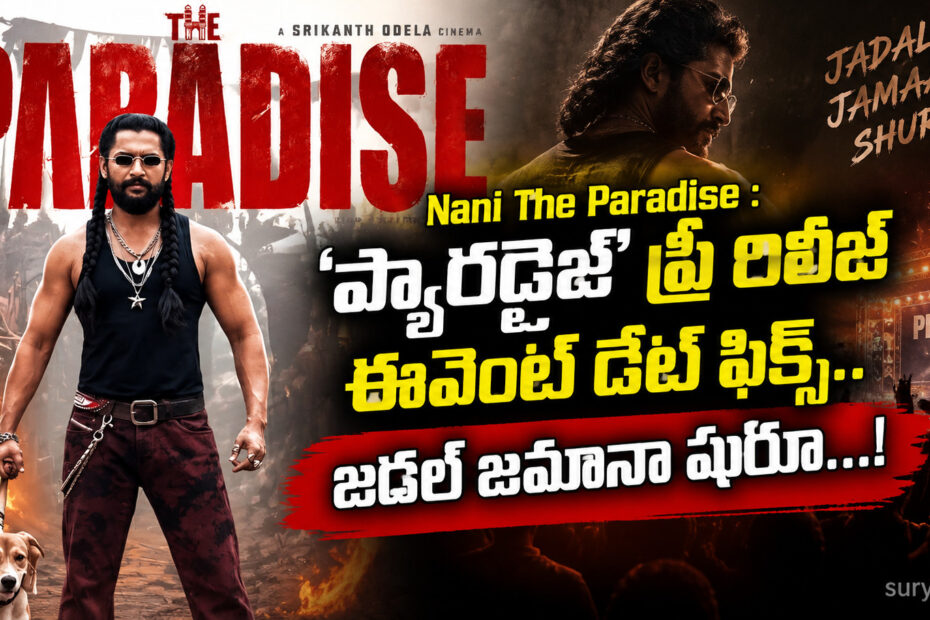 nani the paradise pre release event