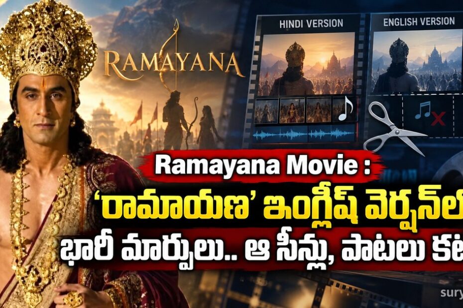 ramayana english version changes