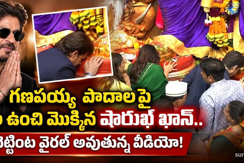 shah rukh khan ganapayya viral video