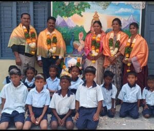 teachers day celebrations damera bhimanapalli