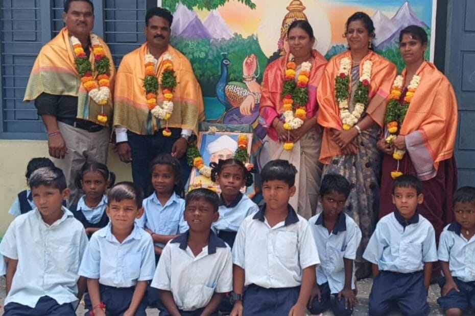 teachers day celebrations damera bhimanapalli