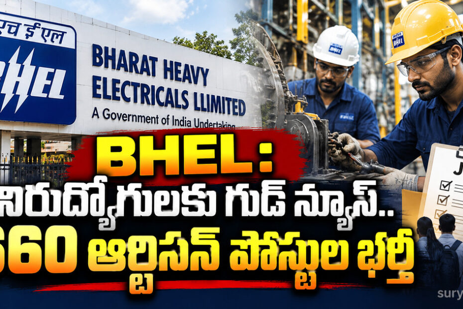 bhel 660 artisan jobs