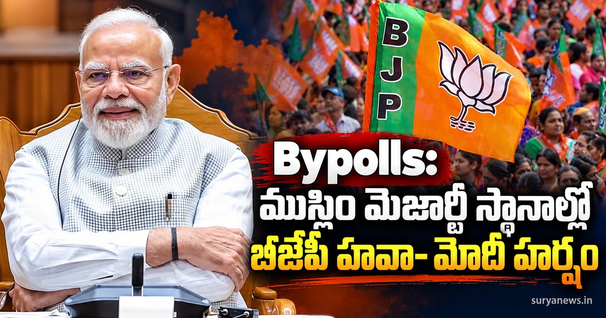 bypolls bjp muslim majority seats